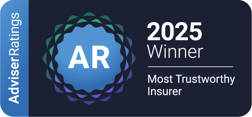 AR 2025 Winner – Most Trustworthy Insurer (wide)