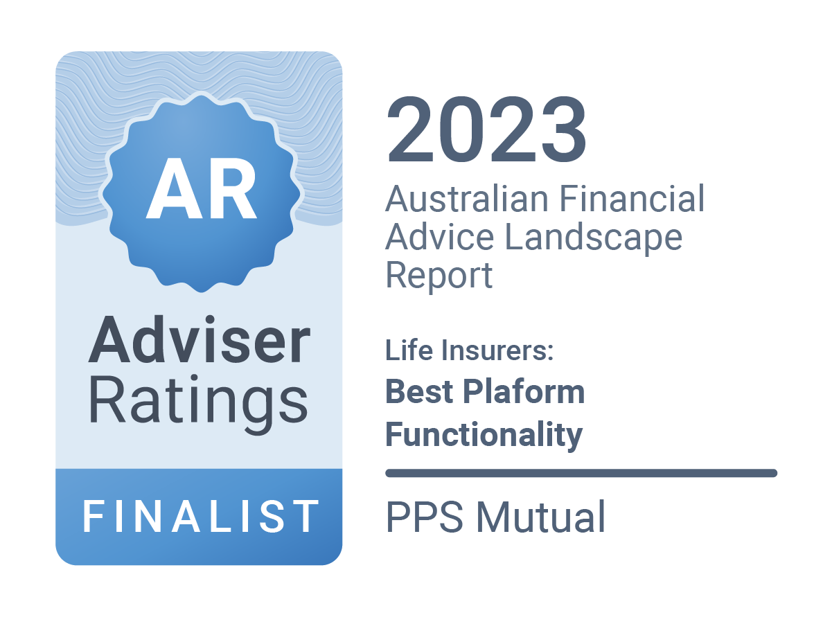 Finalist Life Insurers 2023-Best Platform Functionality-PPS Mutual@2x