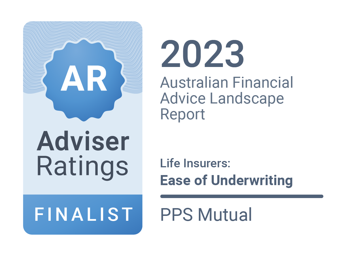 Finalist Life Insurers 2023-Ease of Underwriting-PPS Mutual@2x